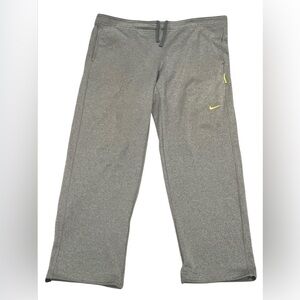 Nike Men’s Gray LIVESTRONG Therma-Fit Sweatpants Size L